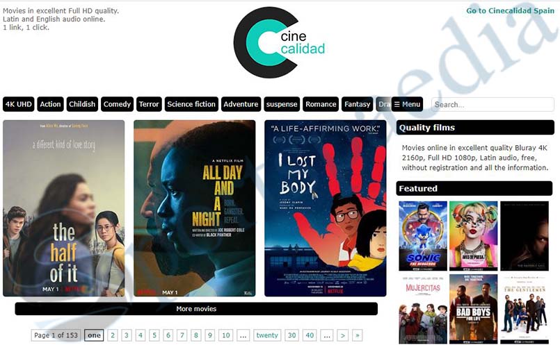 Cinecalidad - Watch and Download Free HD Movies | Cinecalidad App