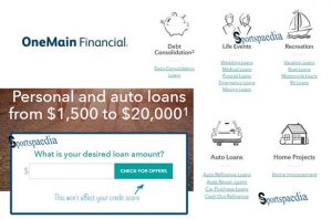 Apply for a Personal Loan - Online Loans | OneMain Financial