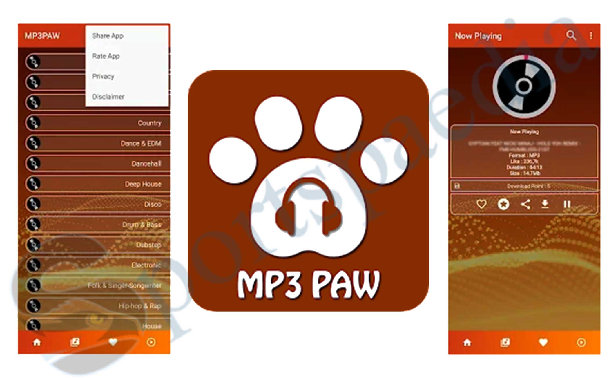 Mp3Paw Music - Free Music or Songs Download Via Mp3 Paw Music App