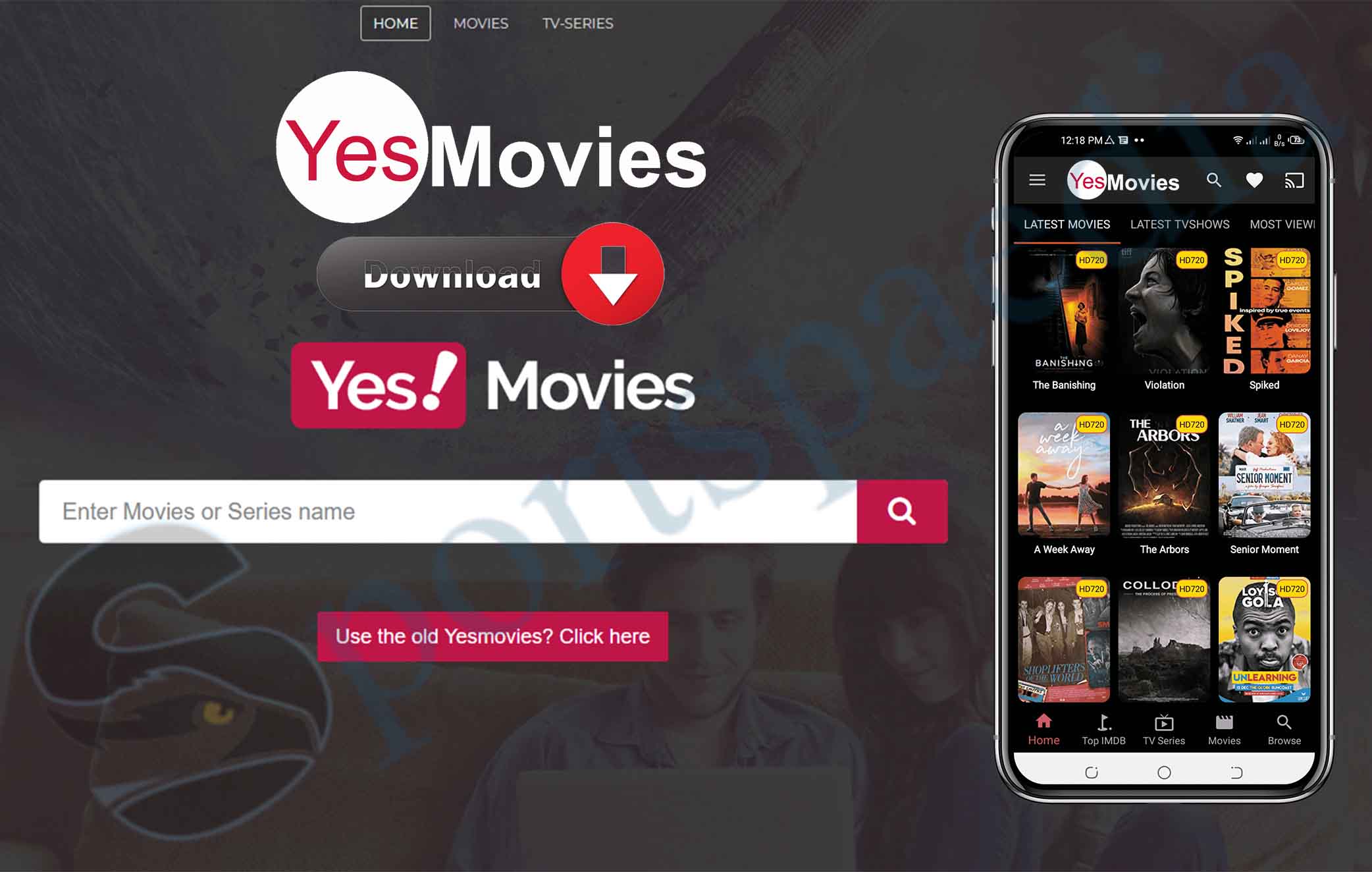 YesMovies Download - Movies or Tv Series and App Downloads
