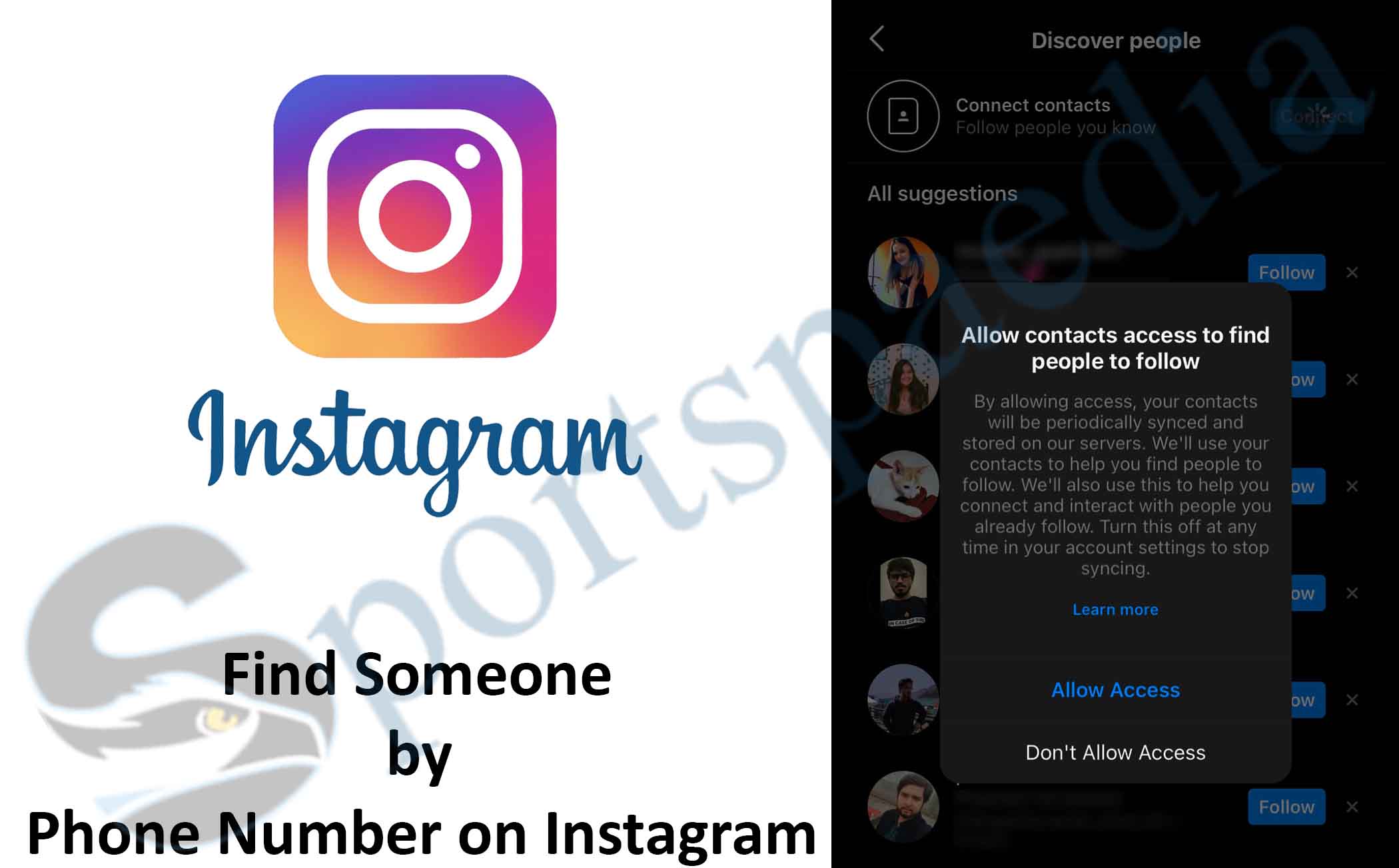 How to Find Someone by Phone Number on Instagram