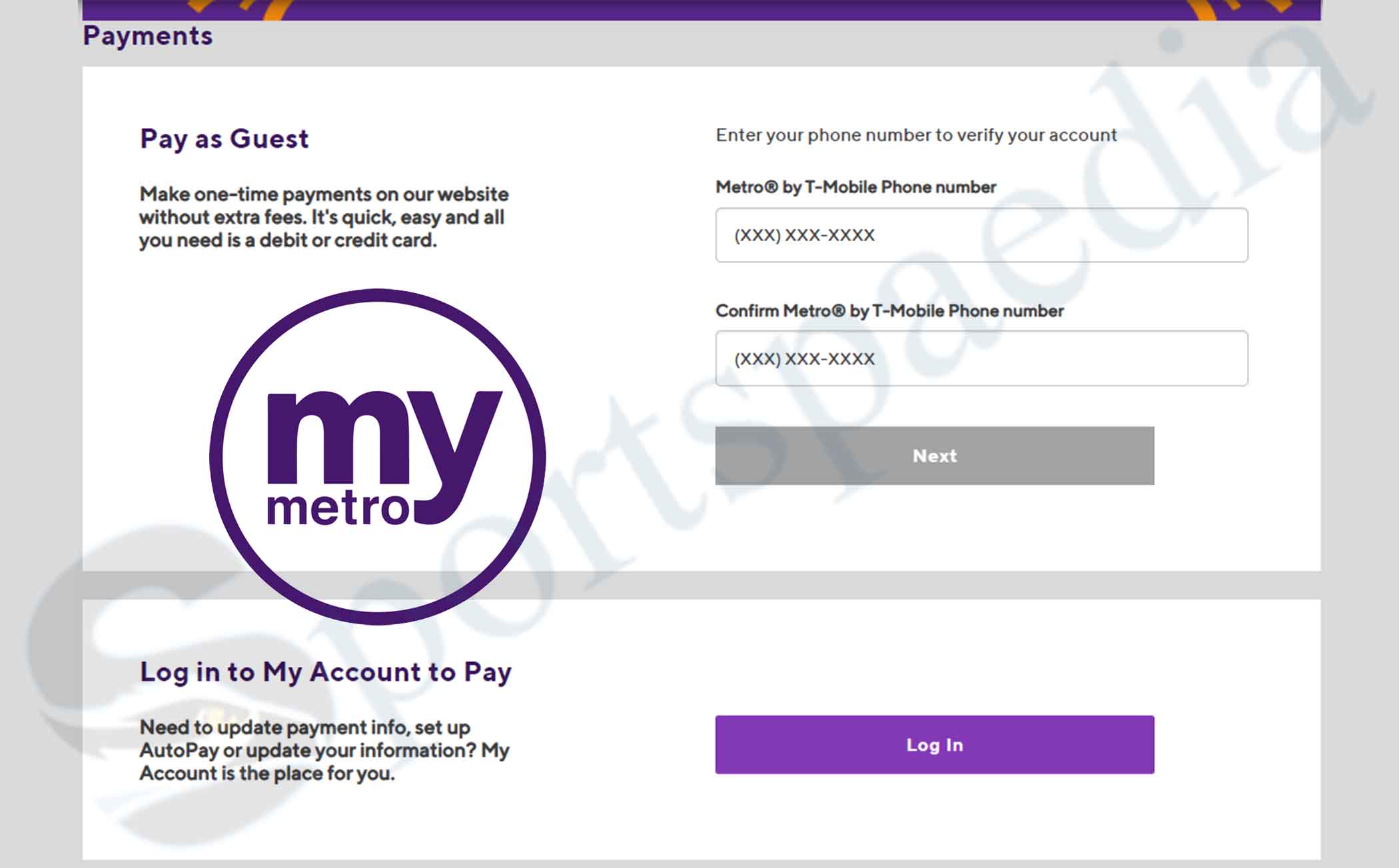 How to Pay your Metro Pcs Bill Online