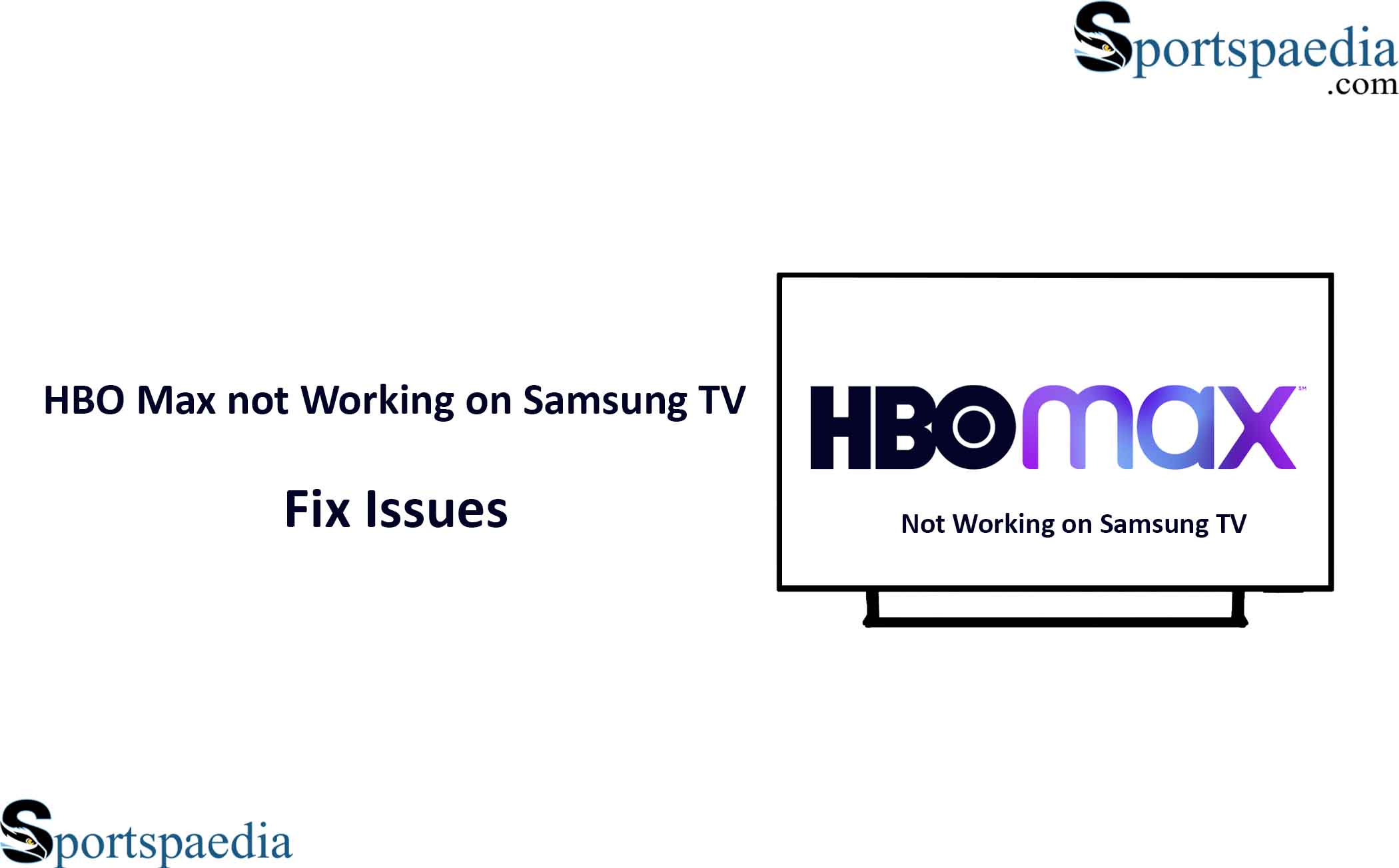 HBO Max not Working on Samsung TV - Fix Issues