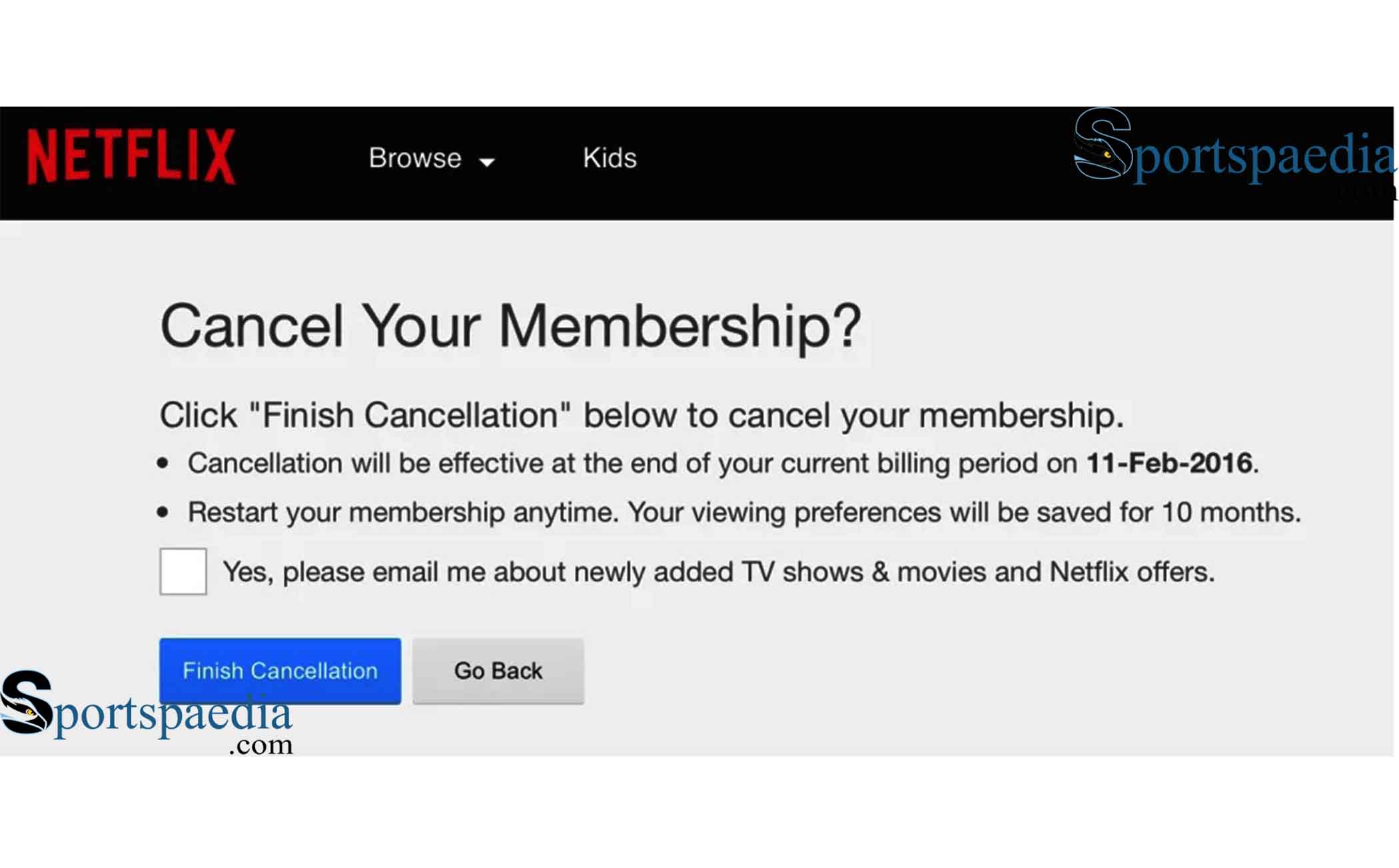 How to Cancel my Netflix Subscription